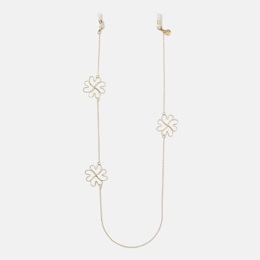 CORDON FLORES METAL MUJER, , large image number 0