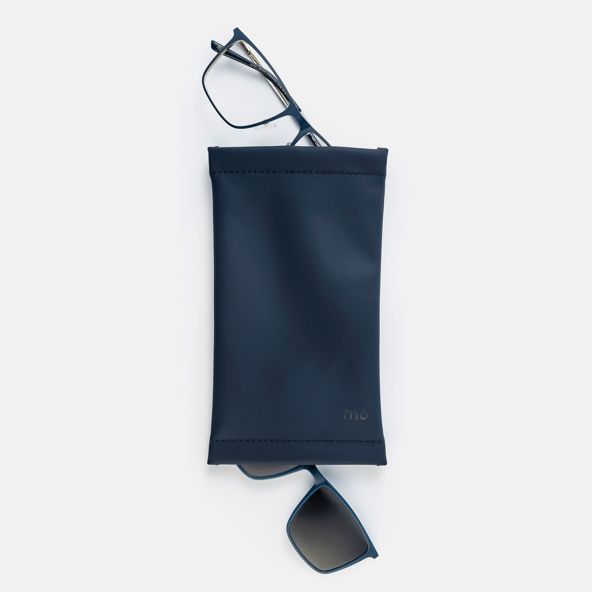 POUCH DOBLE BLUE, , large image number 0